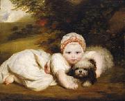 Sir Joshua Reynolds Portrait of Princess Sophia Matilda of Gloucester oil painting reproduction
